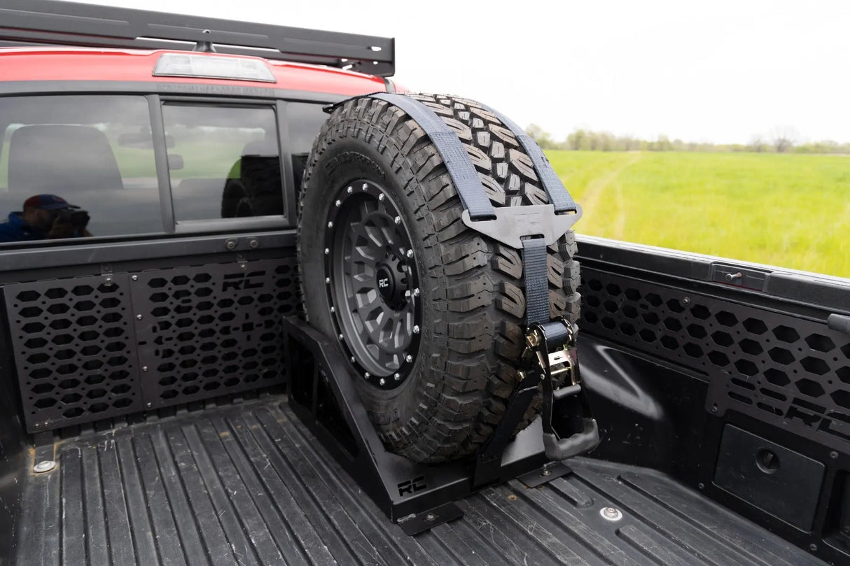 Rough Country Bed Mount Spare Tire Carrier Universal 33-40 Inch 99073