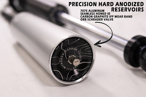 Carbon Shocks 2.5" Coilover Shock 10" Travel