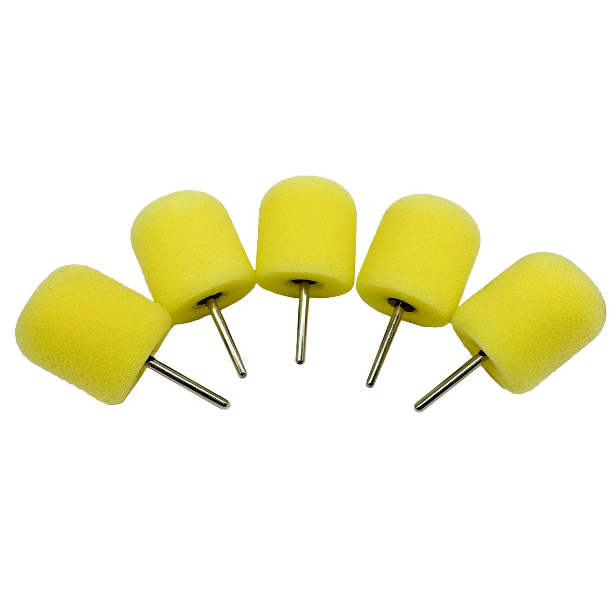1/8" Shank Foam Polishing Bits: 5 Pack