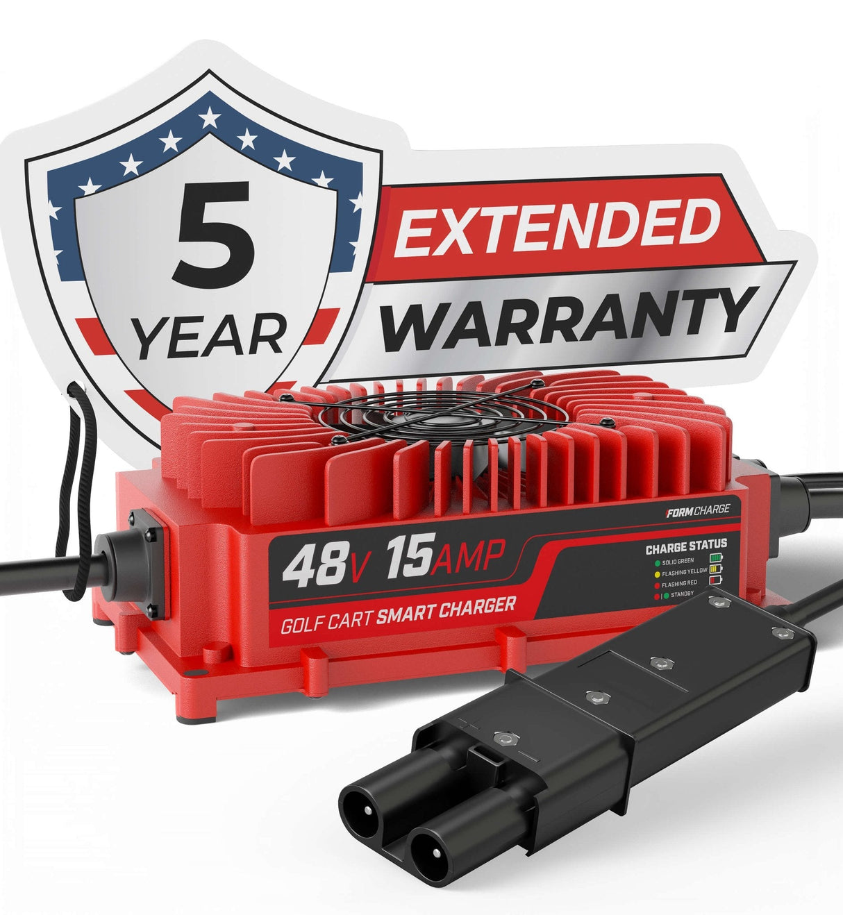 YAMAHA 48V Golf Cart Charger - G19 & G22 - Lead Acid - PRO VERSION FORM Charge