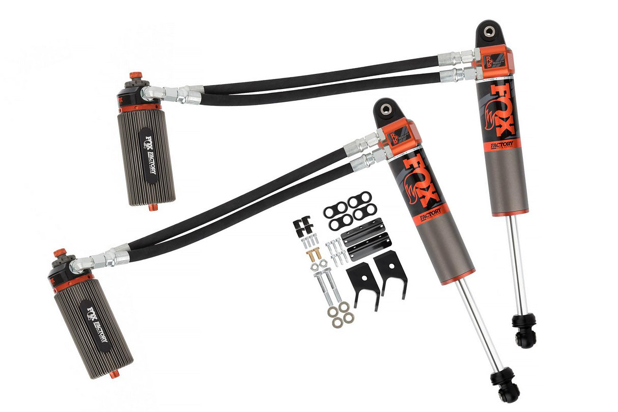FOX 3.0 Internal Bypass Reservoir Front Shocks Adjustable | Factory Race | 3.5-4.5 Inch Lift | Jeep Wrangler JL (18-26) FOX