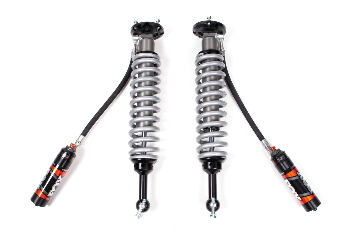 FOX 2.5 Coilover Shocks w/ DSC Reservoir Adjuster | 4 Inch Lift | Performance Elite Series | Ford F150 (15-25) 4WD FOX