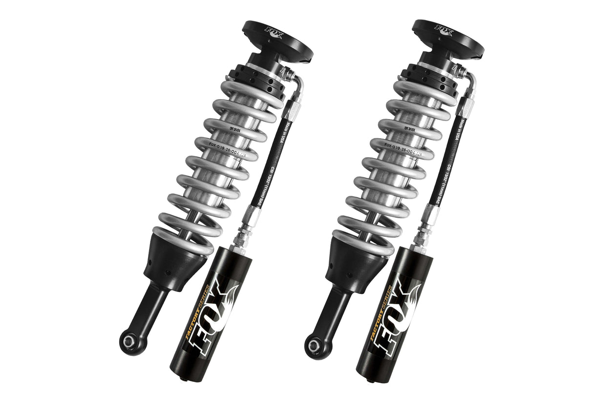FOX 2.5 Coilover Shocks w/ Reservoir | 0-3 Inch Lift | Factory Series | Toyota Tundra (07-21) With UCA FOX