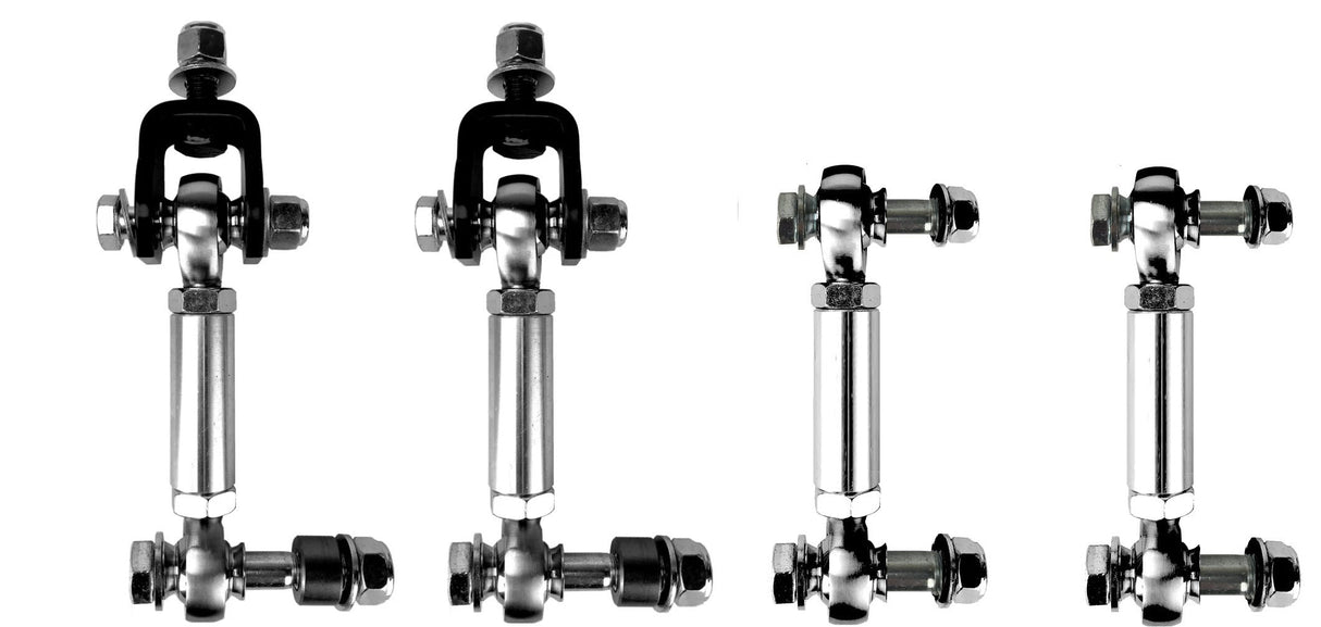 Extended Sway Bar End Links for Dodge Ram 2003 to 2026 2500 3500 4WD Heavy Duty Lifted Trucks Stryker Off Road Design