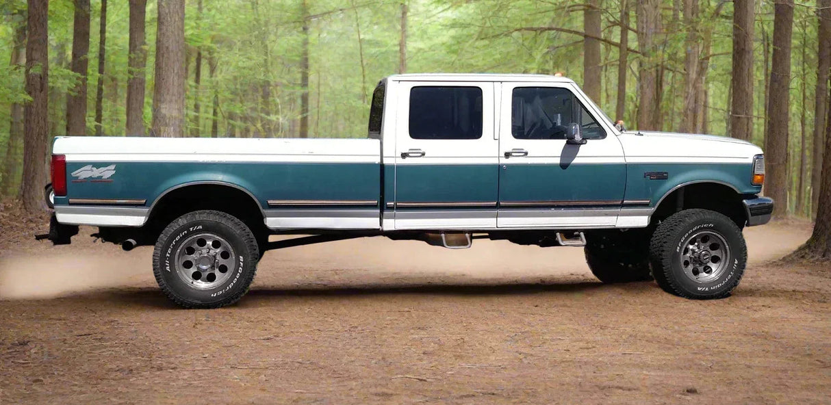 2" Front Shackle Reversal (Super Duty Spring) - 1985-1991 Ford F-Series Sky's Offroad Design