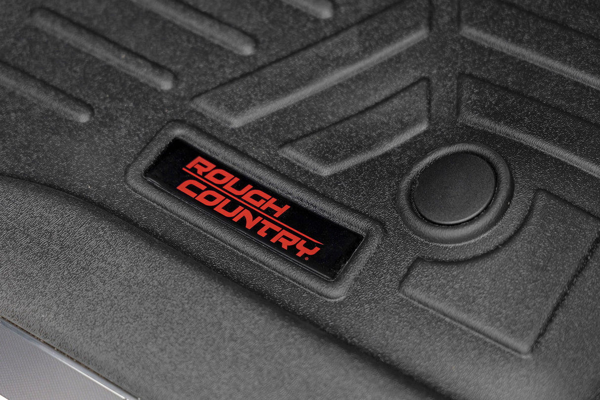 Rough Country Floor Mats Front & Rear Ford Bronco 4WD 2021-2026 M-51602