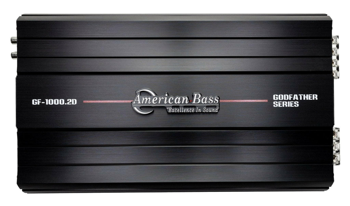 American Bass Godfather 1000.2D Class D High Performance Multichannel Amplifier