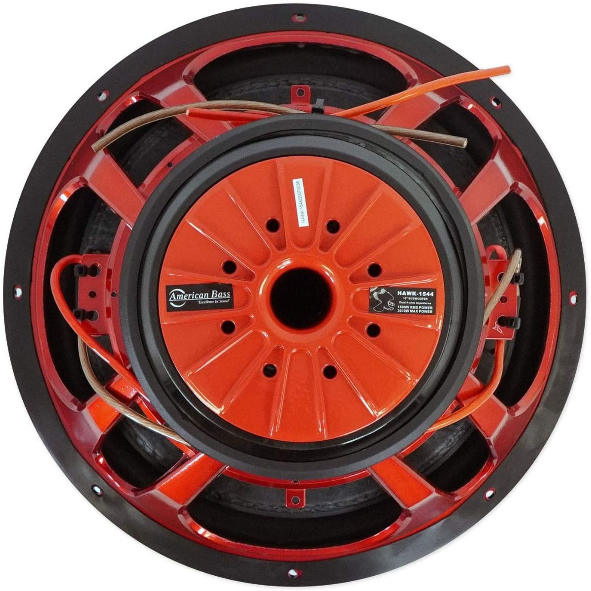 American Bass HAWK-1544 15" 1500W RMS Subwoofer DVC 4-Ohm
