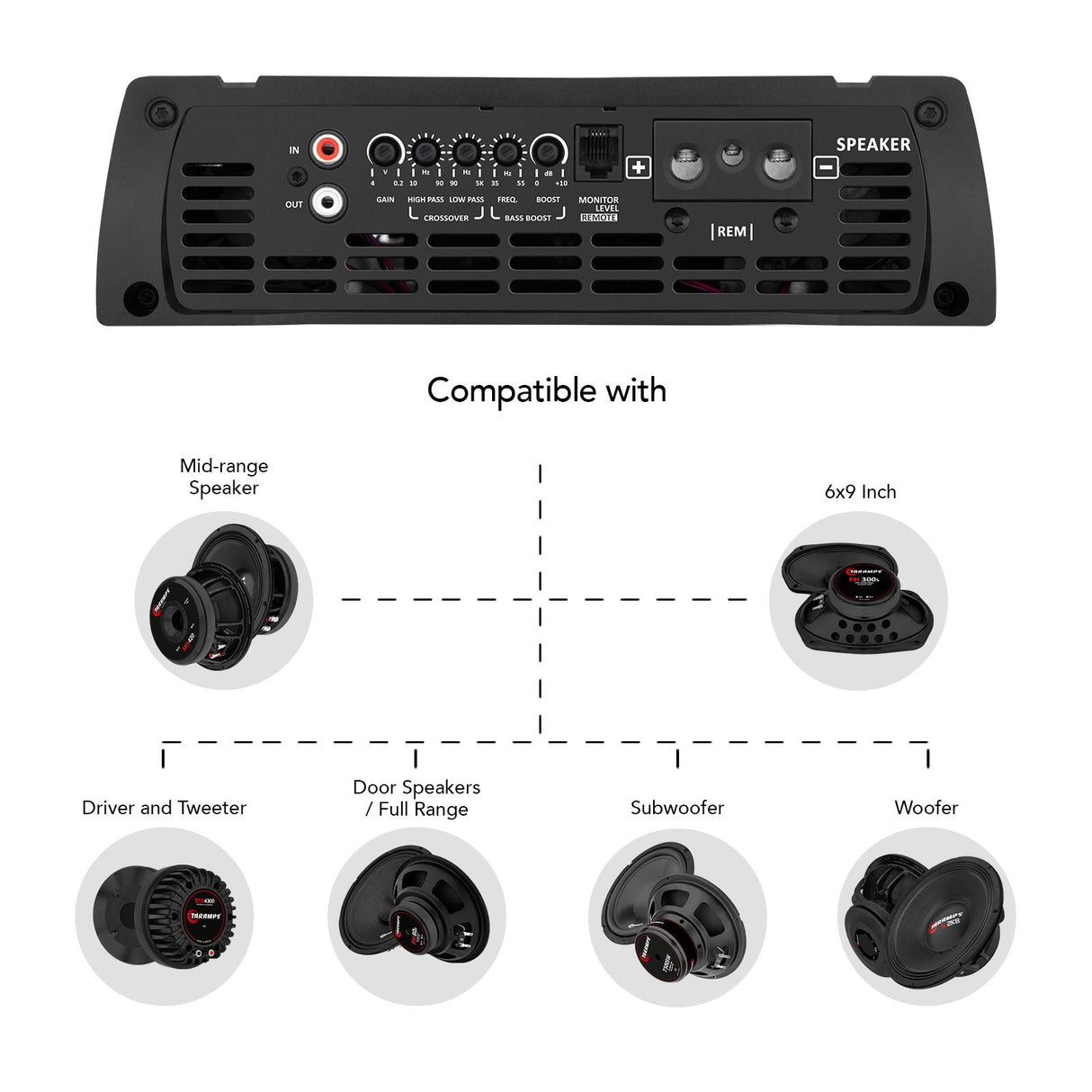 Taramps HD 10000 Car Audio Amplifier Taramps USA