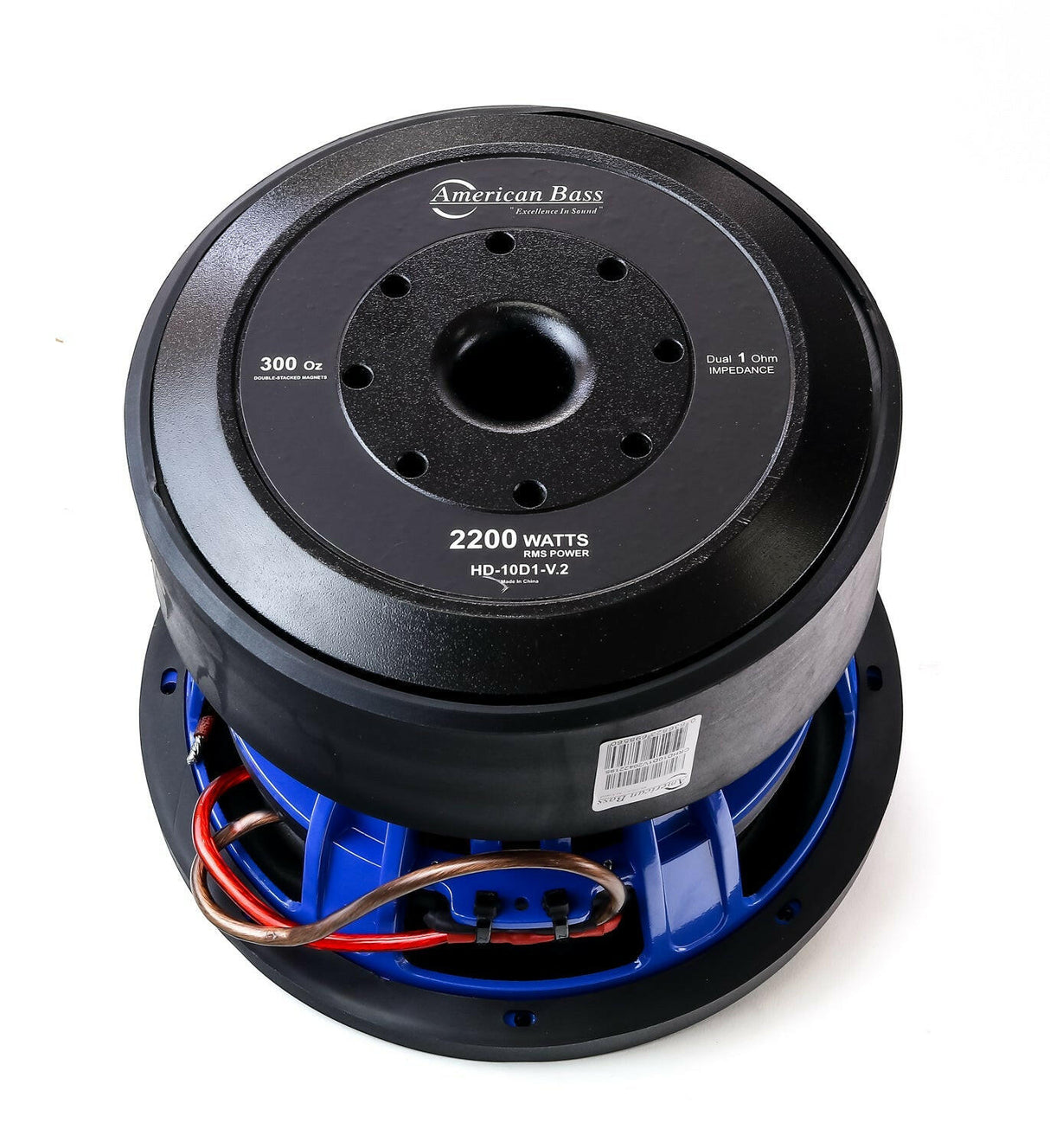 HD 10″ Car Subwoofer | 2000 Watts RMS | Dual Voice Coil 1 Ohm or 2 Ohm