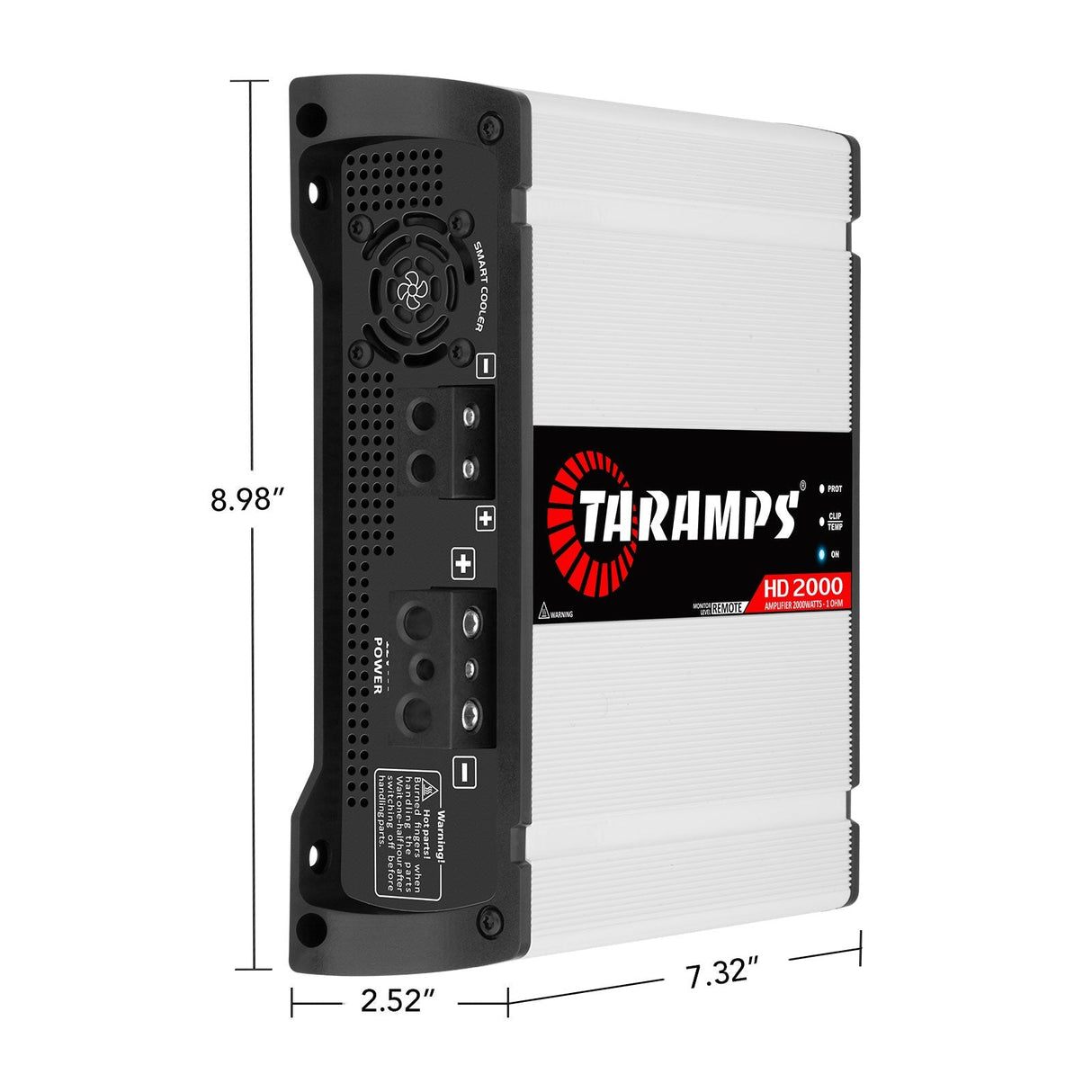 Taramps HD 2000 1 OHM + TS 400x4 2 OHM Car Audio Amplifier COMBO Taramps USA