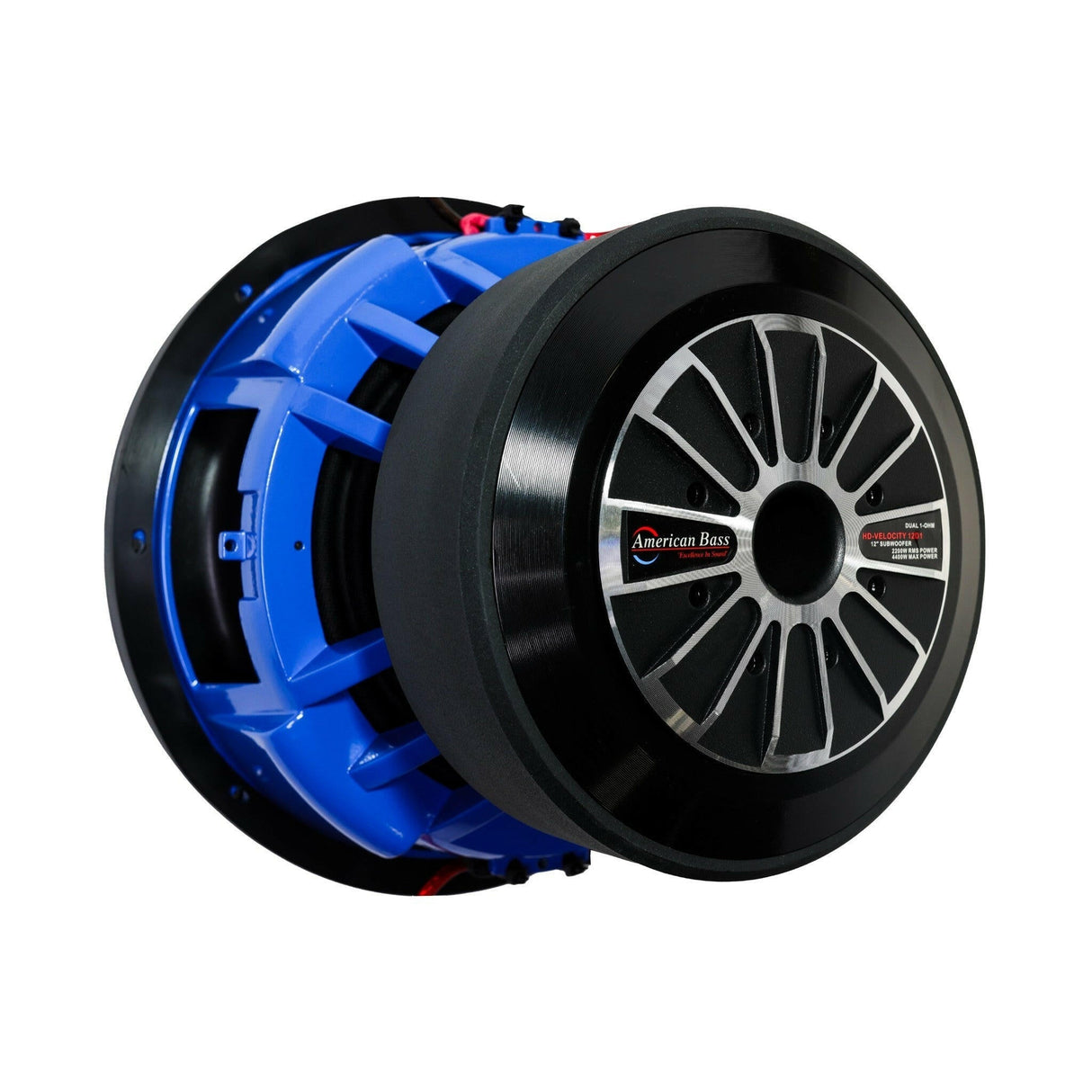 HD Velocity 12" Car Subwoofer | 2200 Watts RMS | Dual Voice Coil 1 Ohm or 2 Ohm