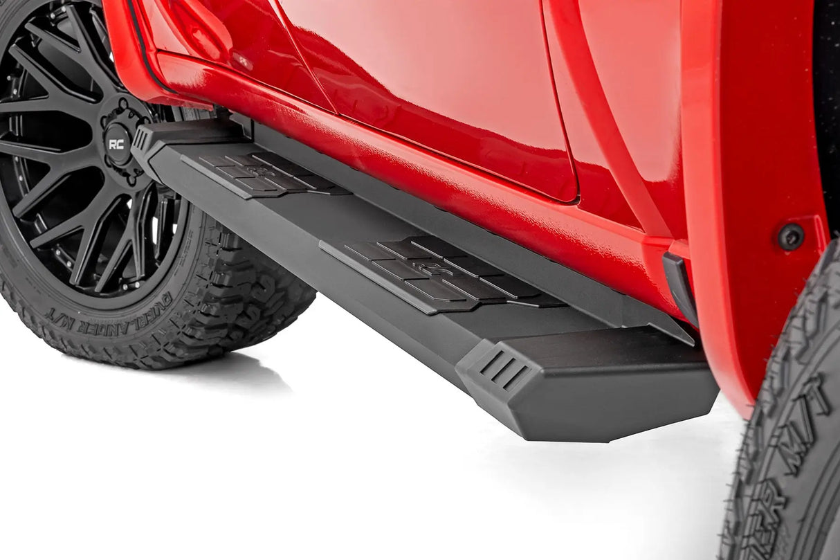 Rough Country HD2 Aluminum Running Boards Double Cab Toyota Tacoma 2WD 4WD 2024-2026 SRB202485