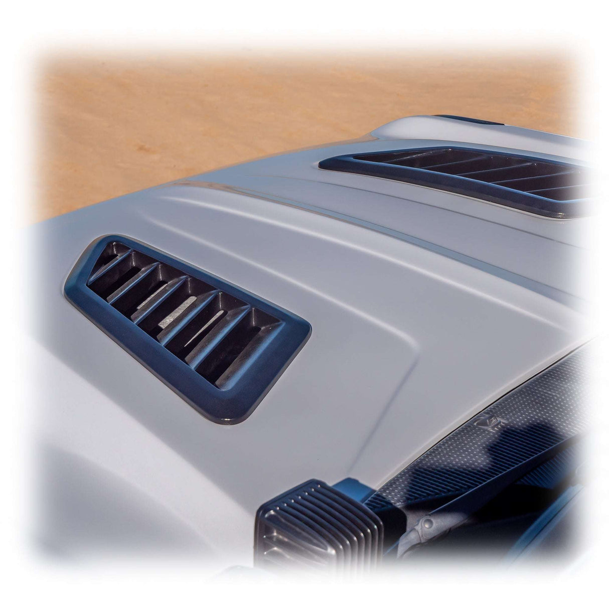 Heat Extraction Fiberglass Hood for Ford Bronco Turn Offroad