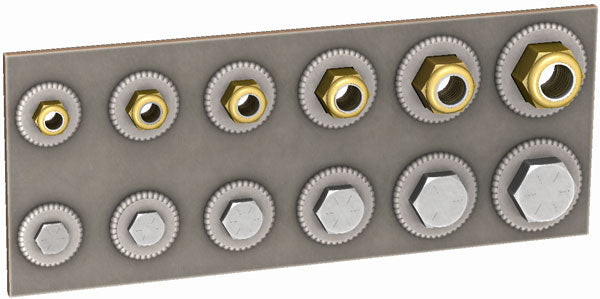 Hex Capture Washers