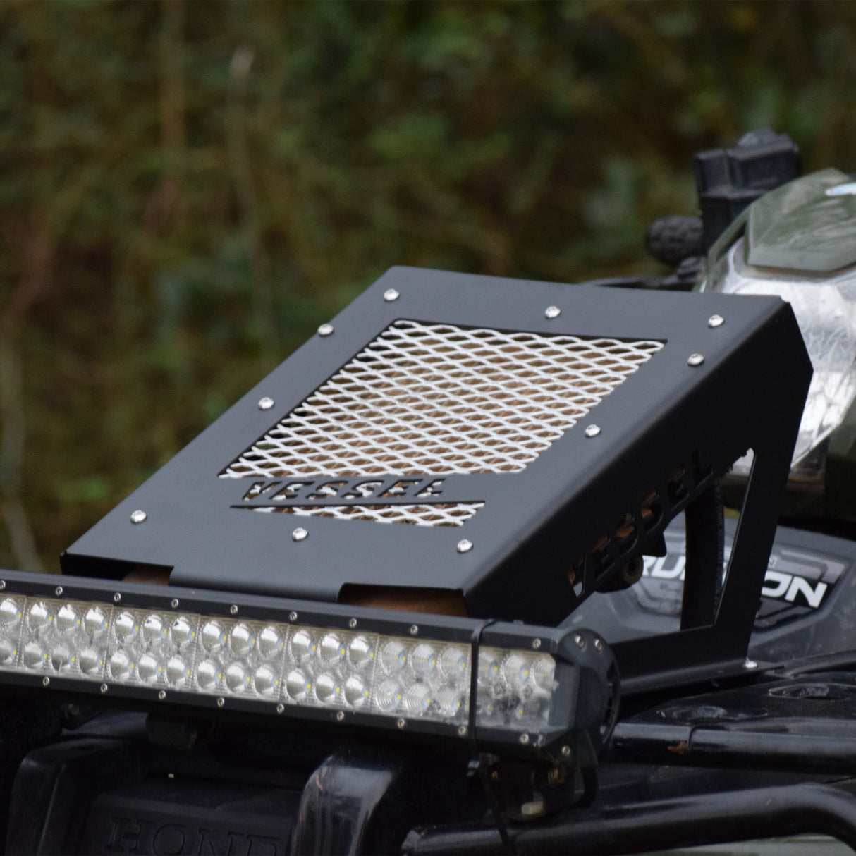 Low Profile Radiator Relocation Kit 2014+ Honda Rancher, Foreman, Rubicon Vessel Powersports
