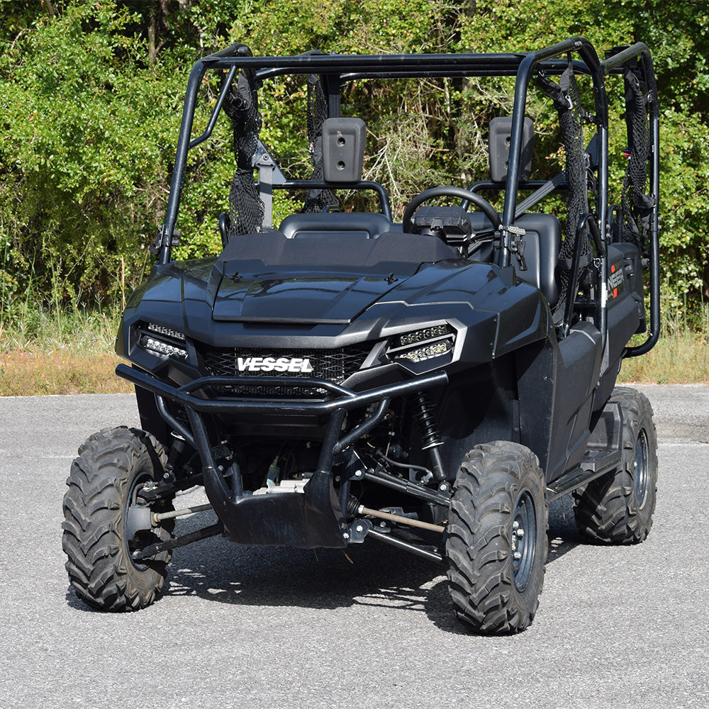 Dual Wide 8" LED Headlights for Honda Pioneer 700 Vessel Powersports