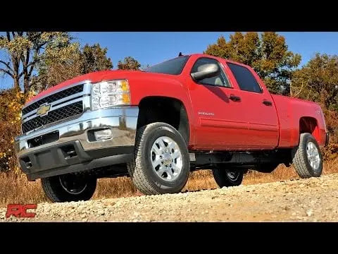 Rough Country 1.5-2 Inch Leveling Kit Chevy/GMC 2500HD/3500HD 2011-2019 9593-config