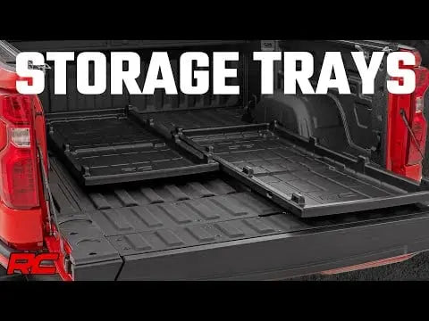 Rough Country Truck Bed Cargo Storage Tray Long Bed 5'7"-6'4" 10209