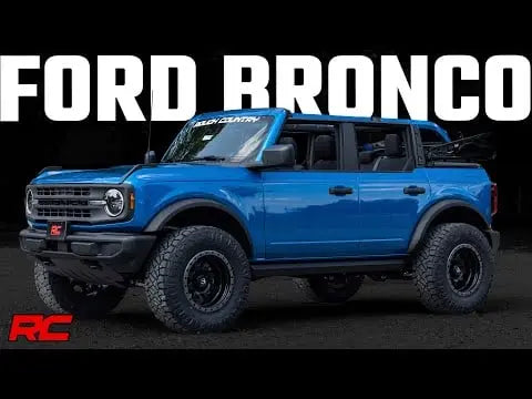 Rough Country 2 Inch Lift Kit Ford Bronco 4WD 2021-2026 40400