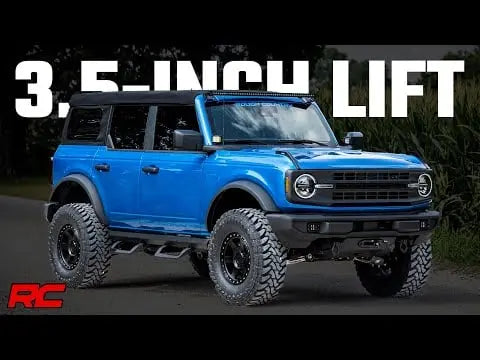 Rough Country 3.5 Inch Suspension Lift Kit Ford Bronco 4WD 2021-2026 51027