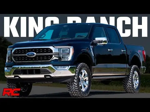 Rough Country 3 Inch Lift Kit Forged UCA Ford F-150 4WD 2021-2026 41430
