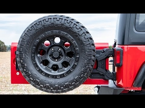 Rough Country Heavy Duty Tire Carrier Jeep Wrangler JK/Wrangler Unlimited (2007-2018)