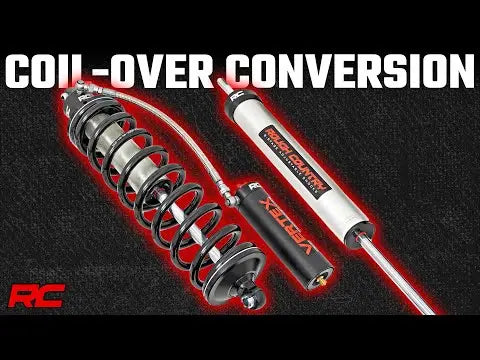 Rough Country 3 Inch Coilover Conversion Kit Ford F-250/F-350 Super Duty Diesel 2005-2022 50015