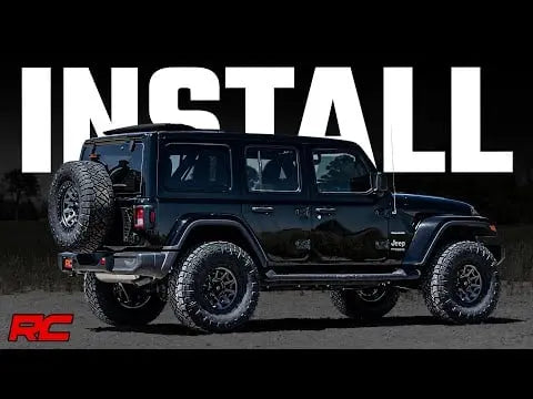 Rough Country 2.5 Inch Lift Kit Jeep Wrangler Unlimited JL 4WD 2018-2023 67731-config