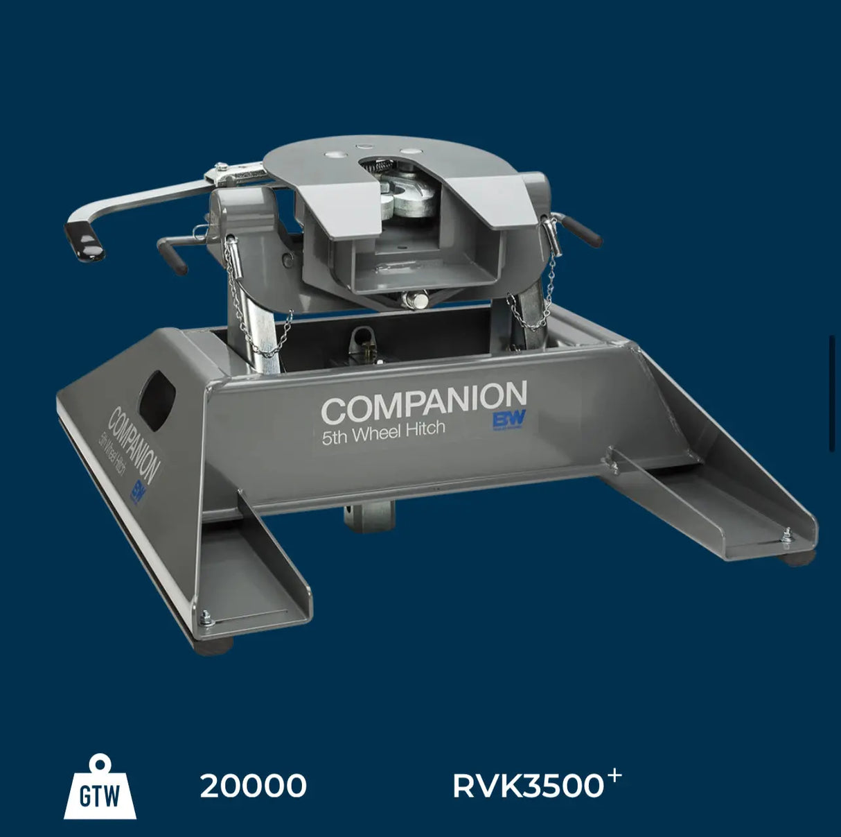 B&W Companion fifth wheel hitch Platinum High Performance Solutions, LLC.