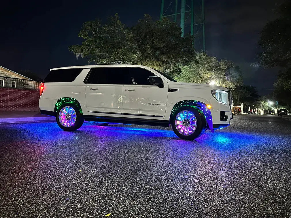 ORACLE LIGHTING FIBER OPTIC WHEEL LINER COLORSHIFT RGB+W KIT - 40W LED/ 600 FIBERS oracle
