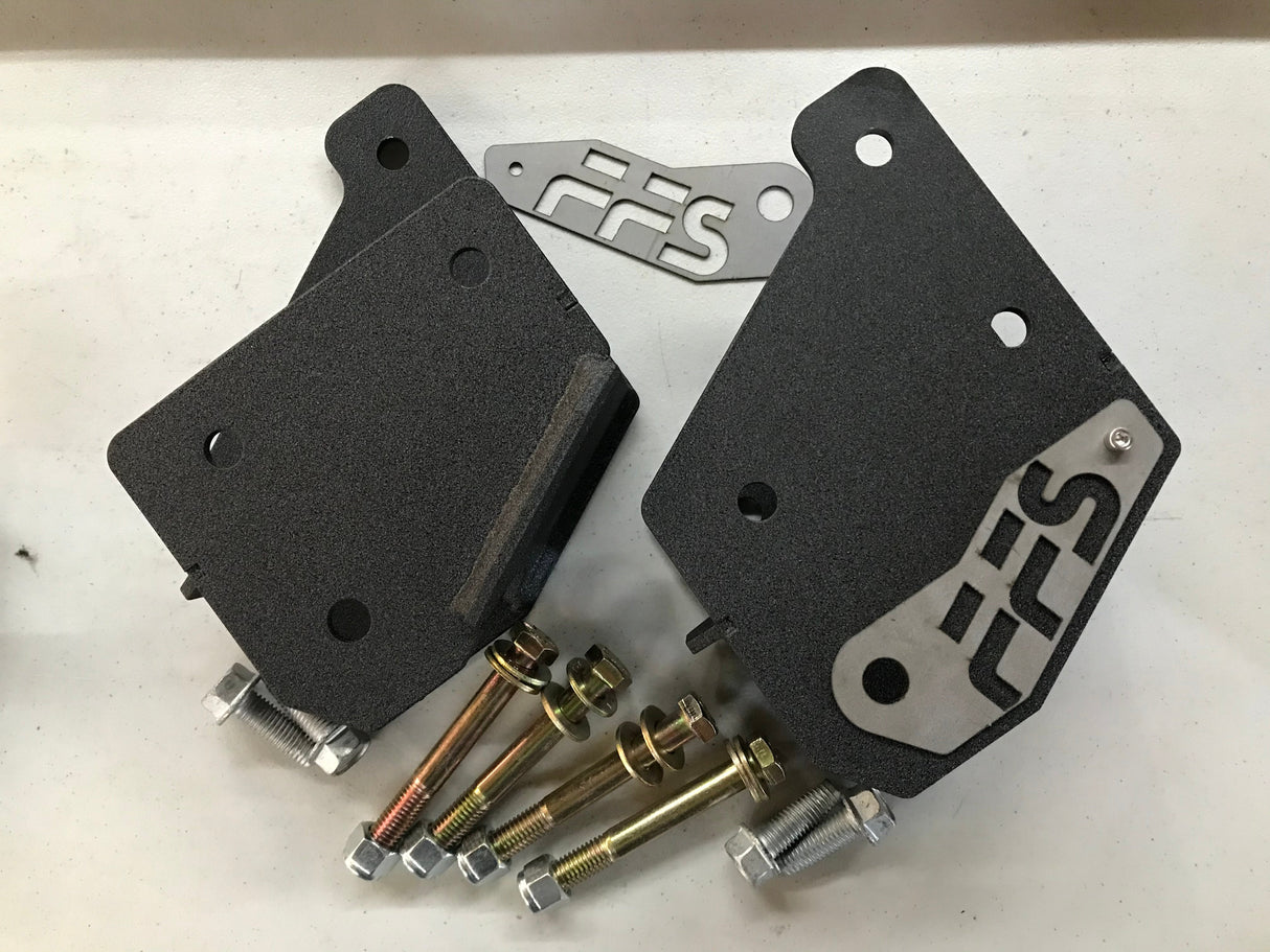 03-Current Dodge Ram Bolt On Traction Bar Frame Bracket Set Far From Stock