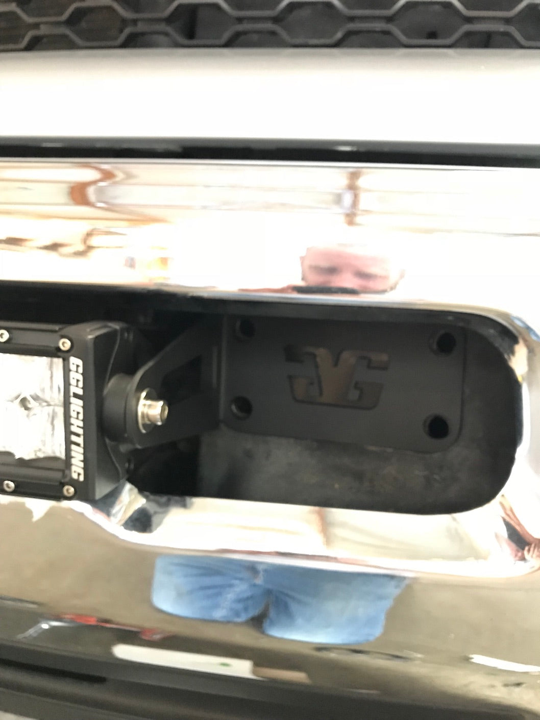 2009-2018 Dodge Ram 30" Curved Lightbar Bumper Brackets GGLighting