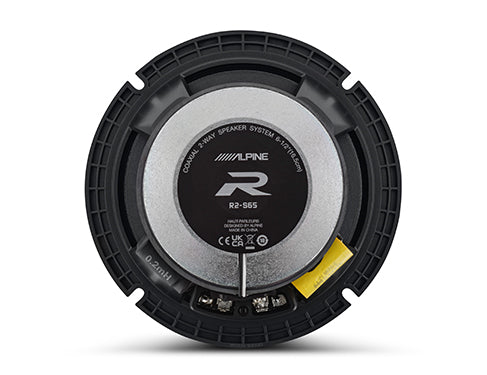 Alpine R2-S65 6.5" Coaxial Speakers (Pair) Alpine