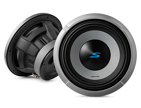 Alpine S2-W10D2 | 10" Subwoofer DVC 2-Ohm Alpine