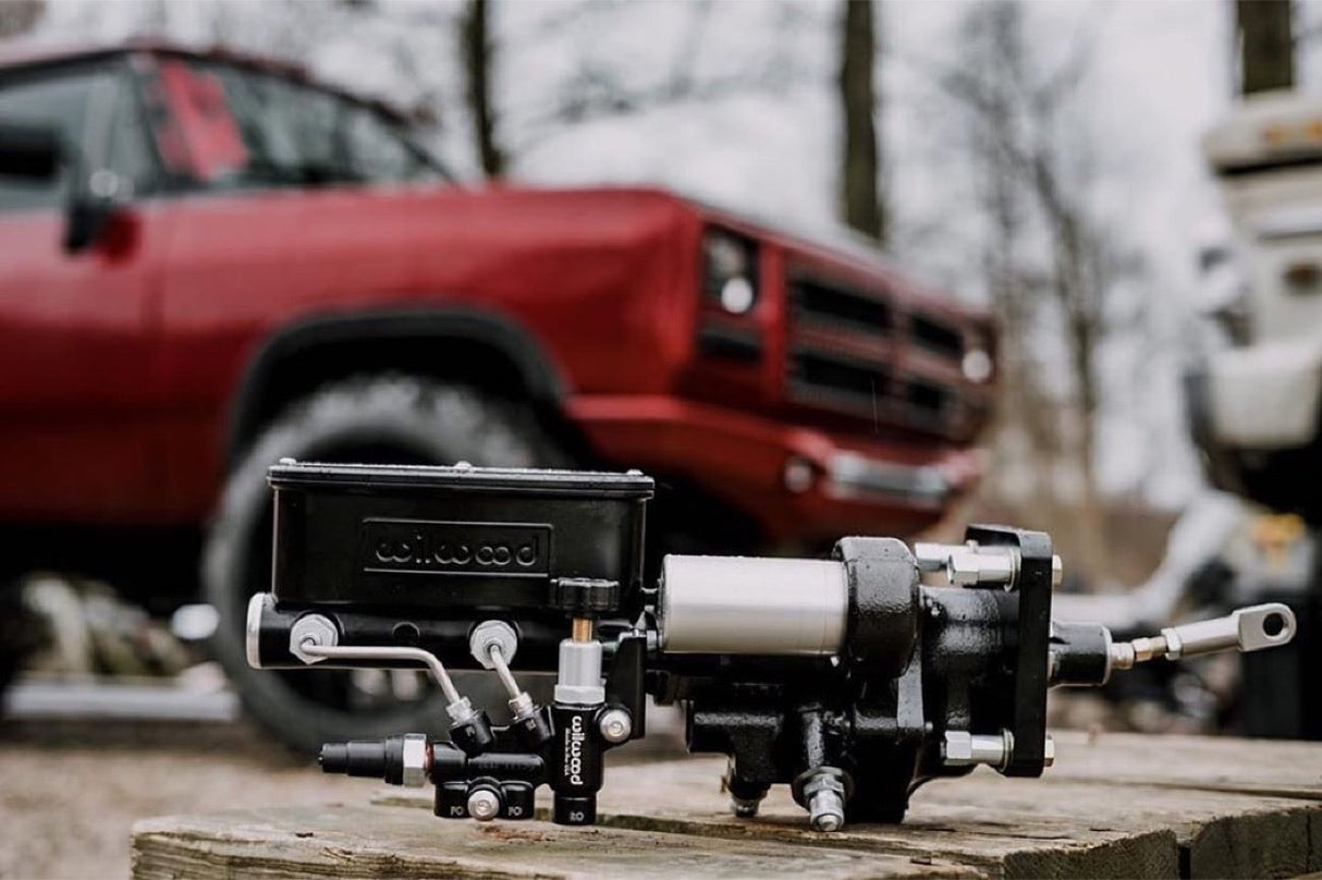 72-93 Dodge Truck Hydroboost With Master Cylinder of your Choice Far From Stock - Vanco