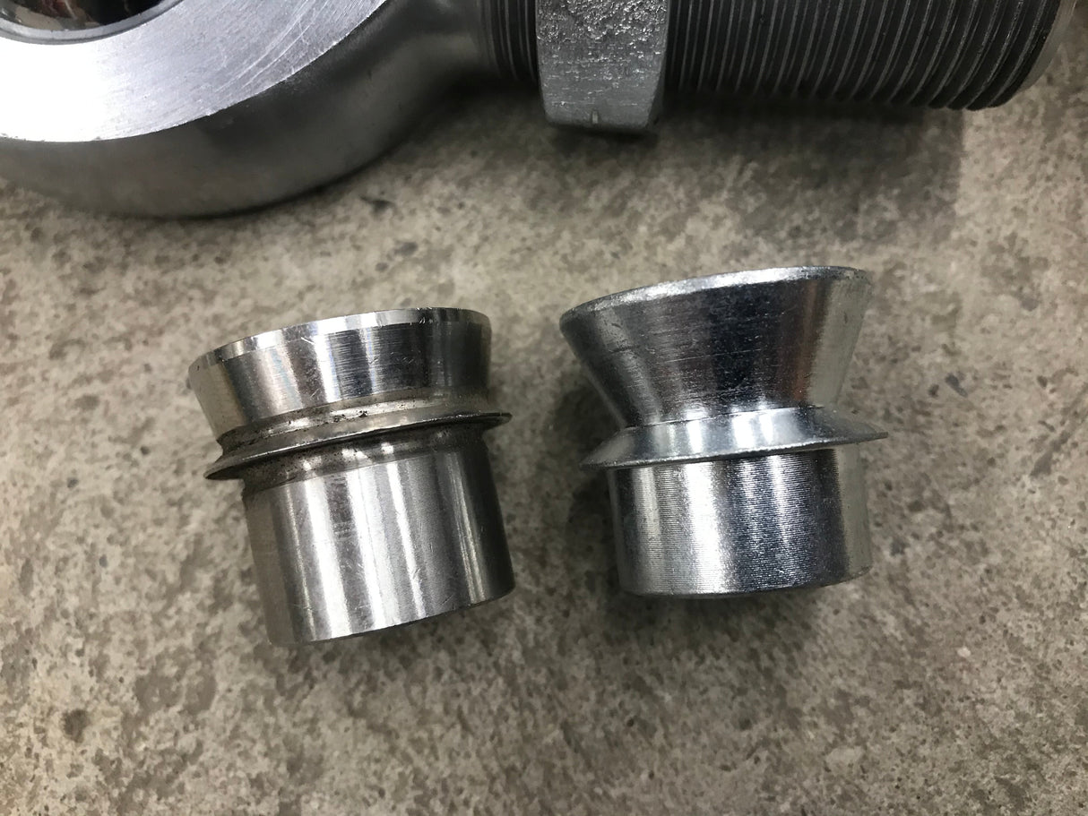 Misalignment Spacers for 1.25” Rod Ends (1” i.d. Bore) Far From Stock