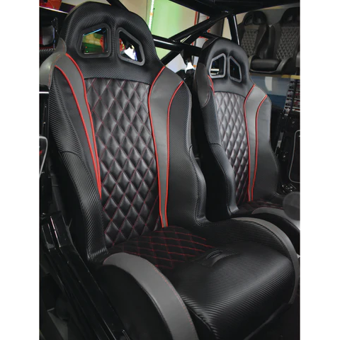 Yamaha YXZ / RMAX Carbon Edition Daytona UTV Seats - (Pair) UTV Parts Guy
