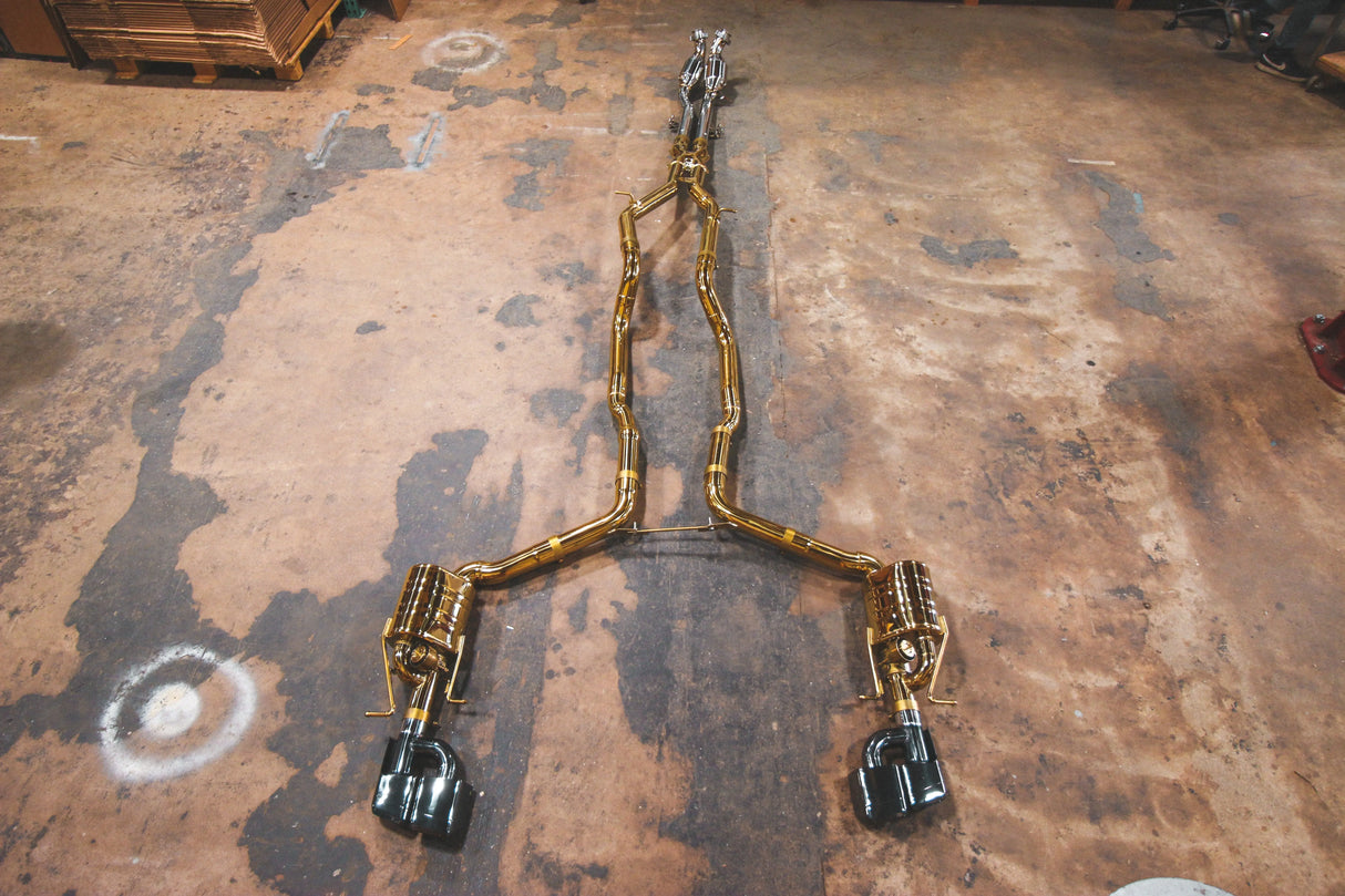 Mercedes E63 AMG W212 Valved Sport Exhaust System Valvetronic Designs