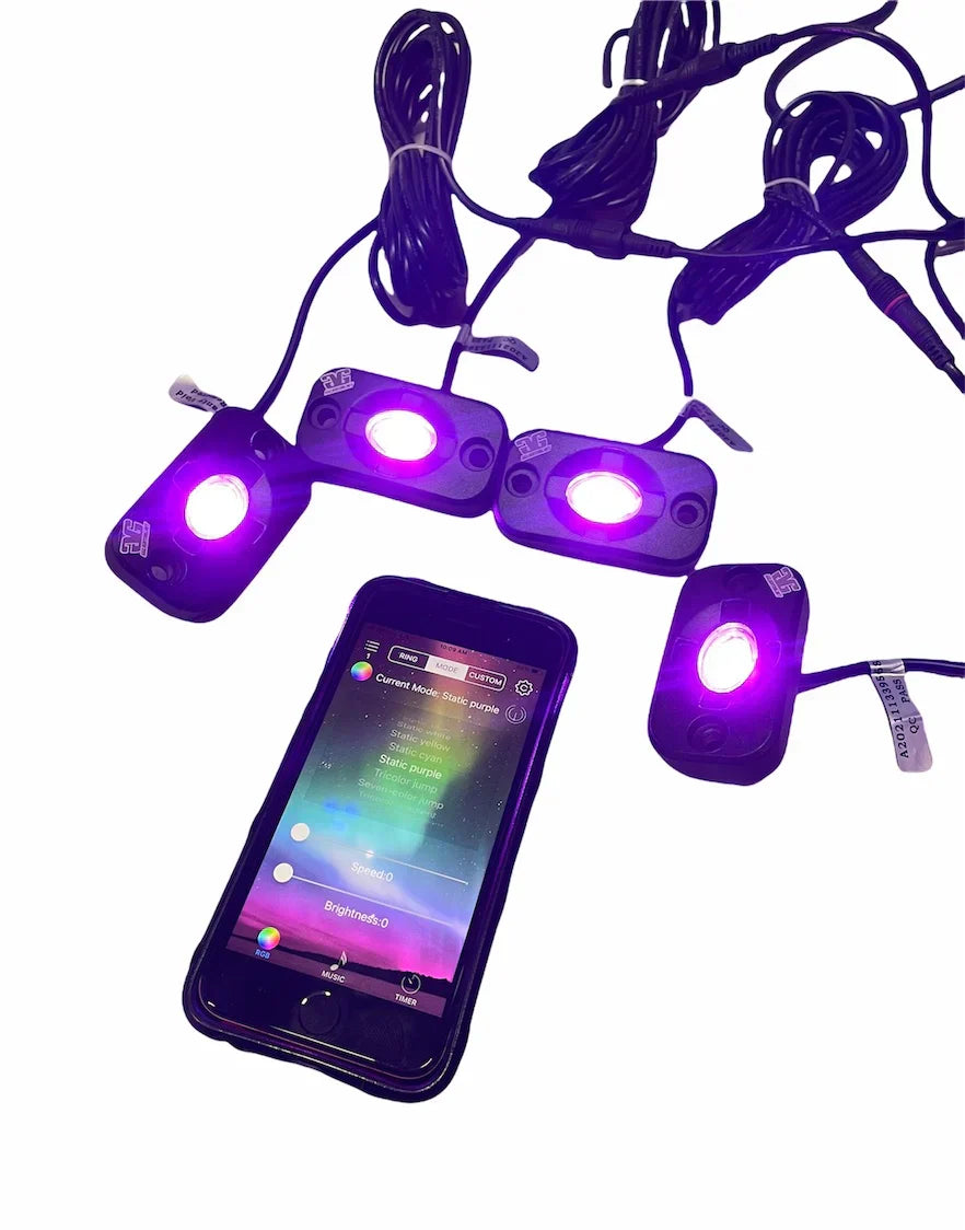 RL15 Rock Light Bundle by GG Lighting