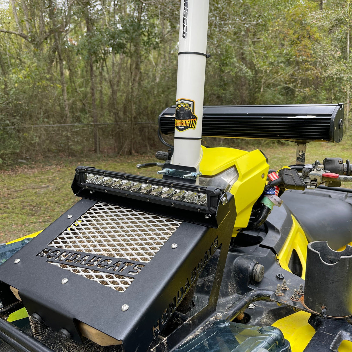 12" Light Bar Kit for 2007+ Honda Rancher, Foreman, Rubicon Vessel Powersports