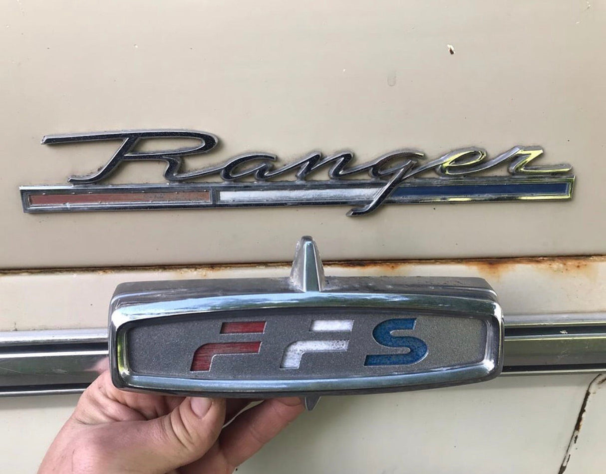 FFS F100 f250 custom/ranger grille emblem insert Far From Stock