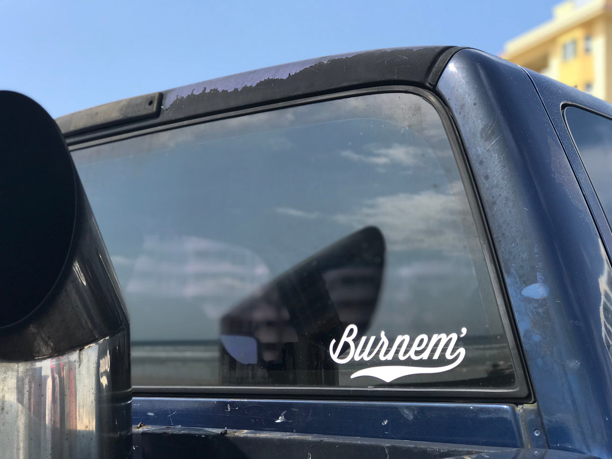 BURNEM DECAL Far From Stock - Merch