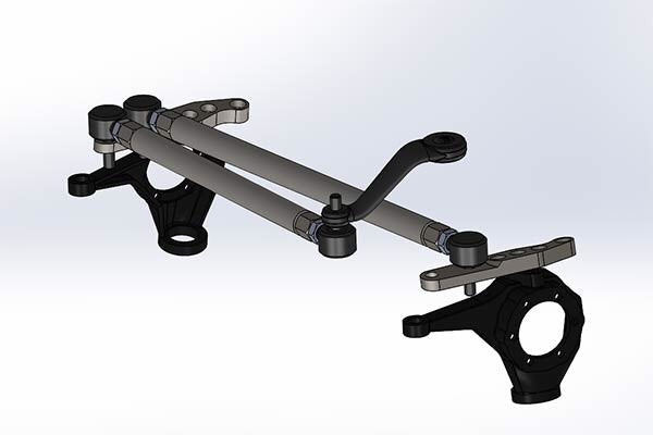 DIY Dana 44 Complete Crossover & High Steer Kit (1 Ton) Far From Stock