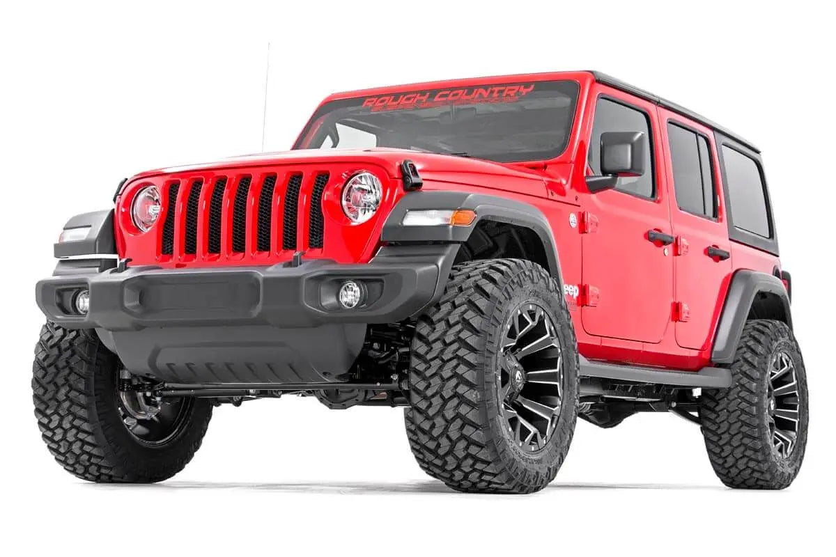Rough Country 2.5 Inch Lift Kit Jeep Wrangler Unlimited JL 4WD 2018-2023 67731-config