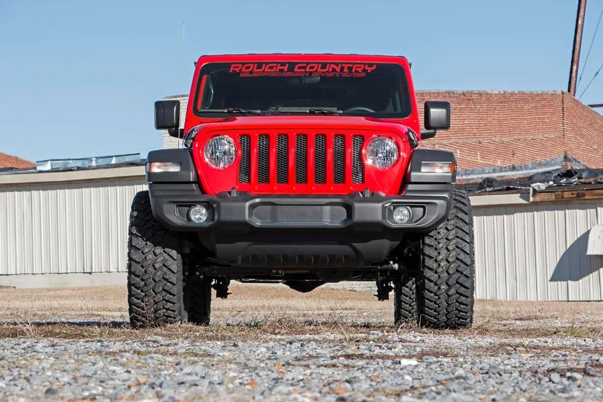 Rough Country 2.5 Inch Lift Kit Jeep Wrangler Unlimited JL 4WD 2018-2023 67731-config