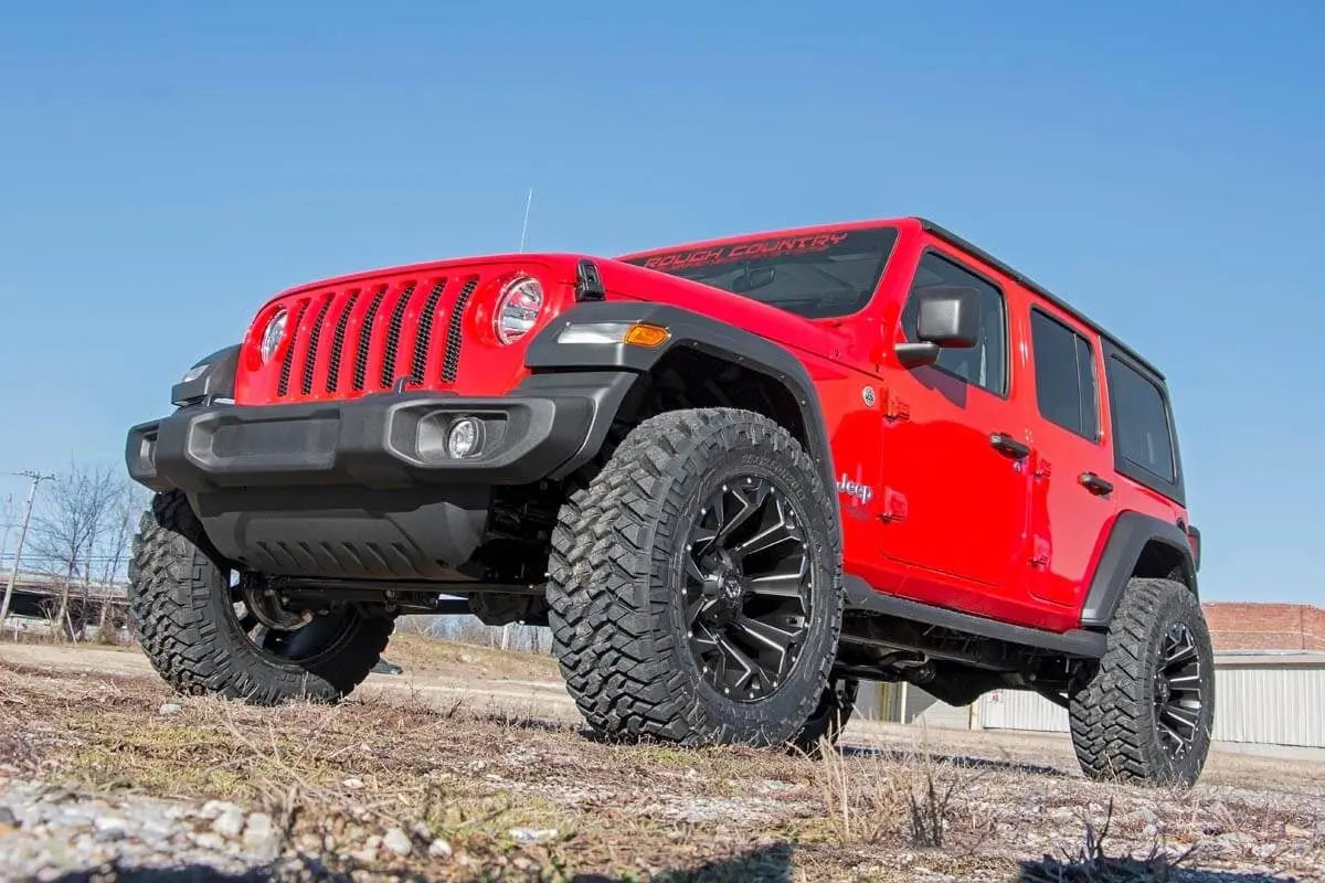 Rough Country 2.5 Inch Lift Kit Jeep Wrangler Unlimited JL 4WD 2018-2023 67731-config