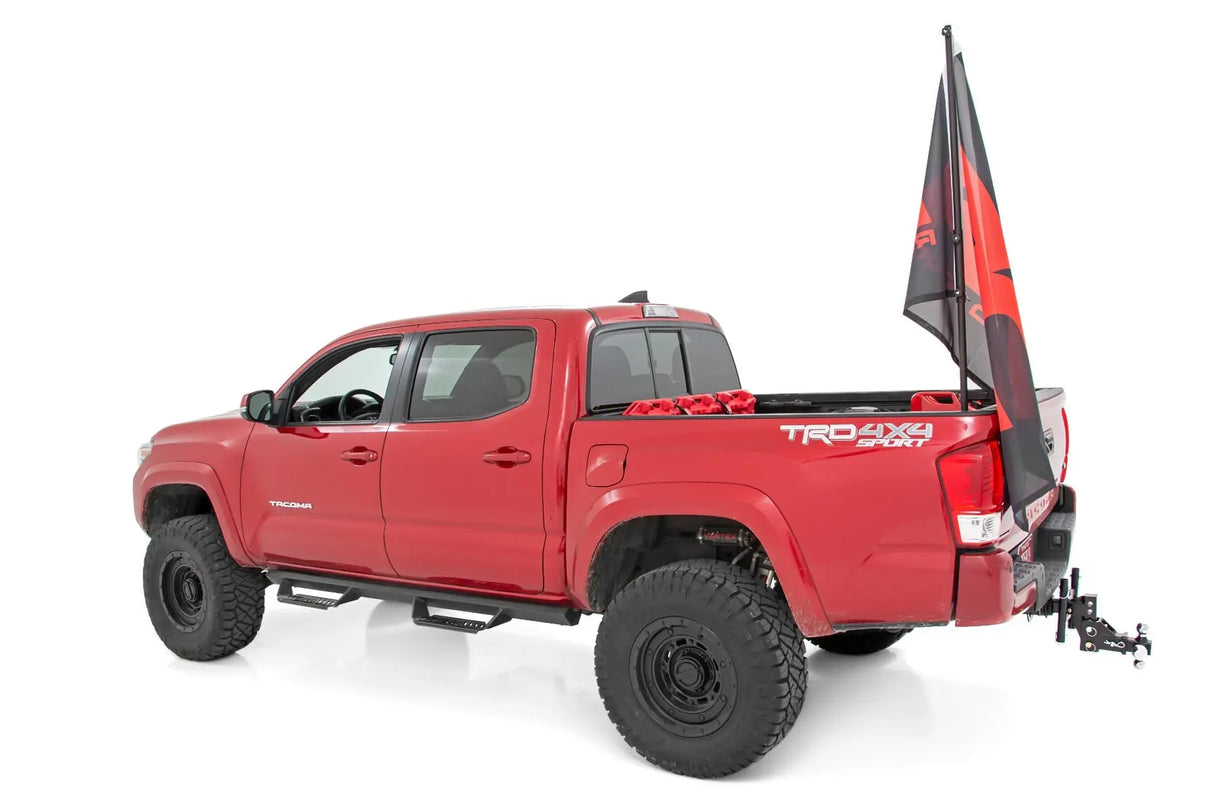 Rough Country Universal Bed Rail Flag Pole Holder 117501