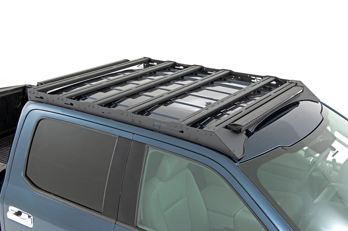 Roof Rack | FR 40 Inch Single Row BLK LED | Ford F-150 2WD/4WD (2015-2018)