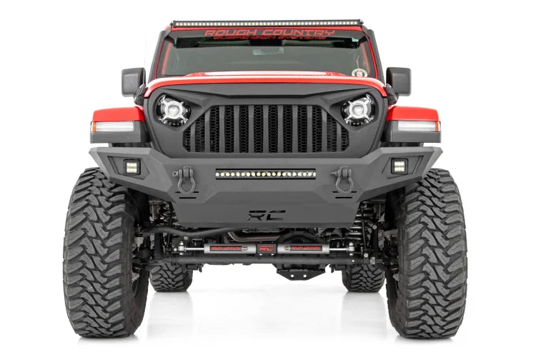 Rough Country Front Bumper Skid Plate | Jeep Gladiator JT/Wrangler JK & JL/Wrangler Unlimited 4WD